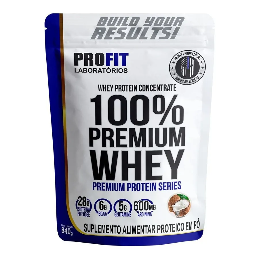 Profit Laboratórios 100% Whey Premium - Refil 840g — foto 6
