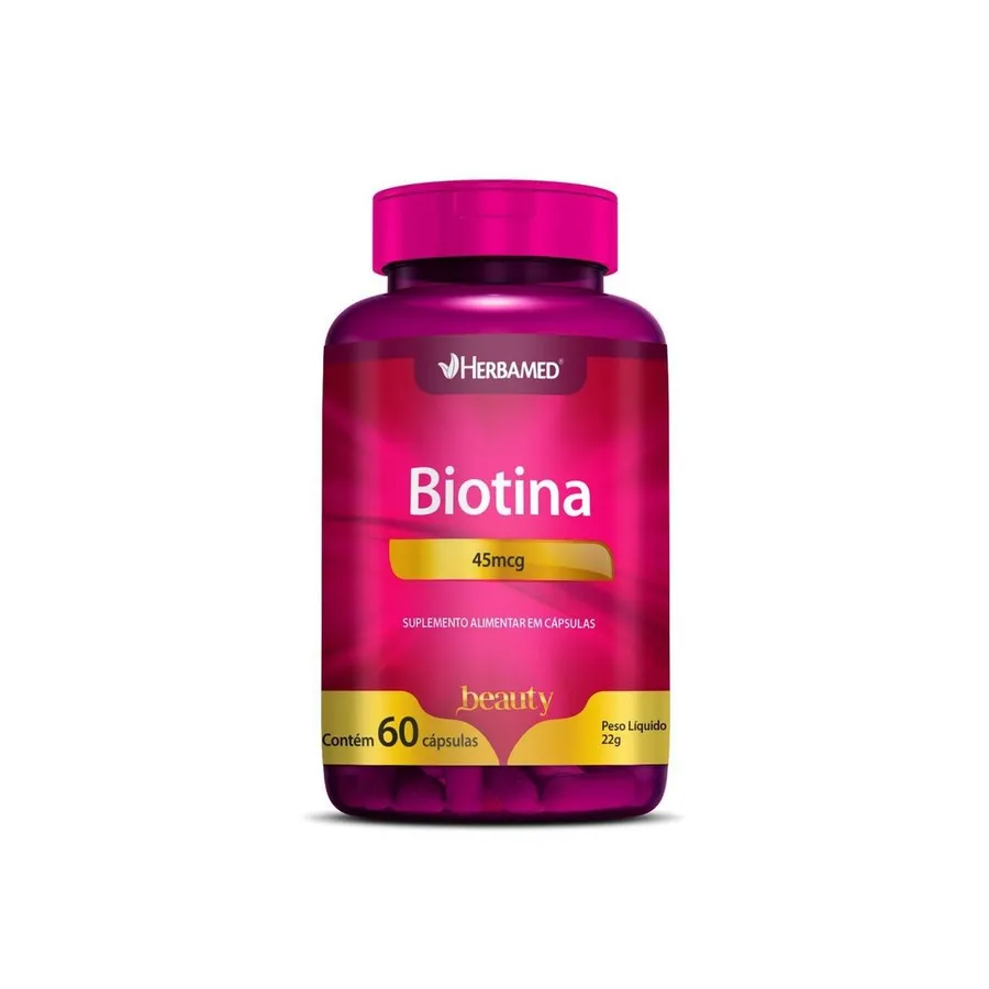 Herbamed Biotina 45mcg - 60 Cápsulas