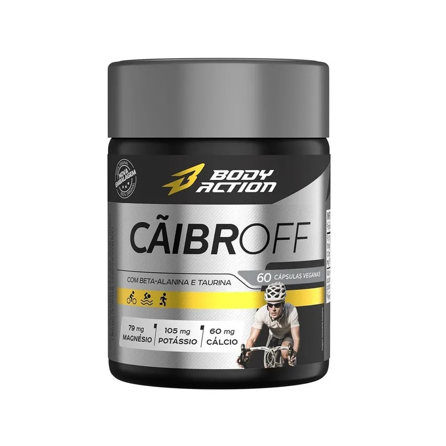 BodyAction Cãibroff - 60 Cápsulas