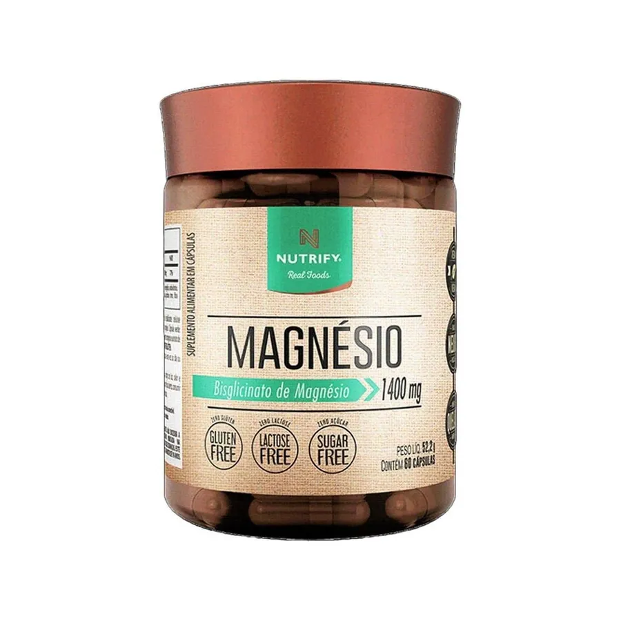 Nutrify Bisglicinato de Magnesio - 60 Cápsulas