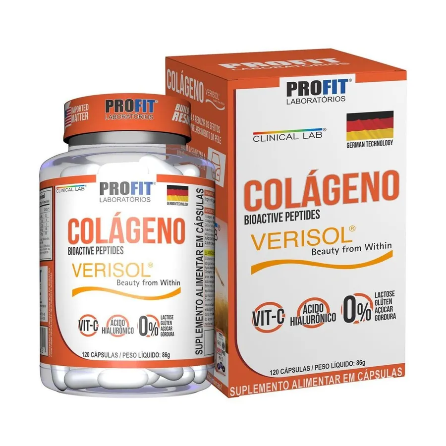Profit Laboratórios Colágeno Verisol - 120 Cápsulas