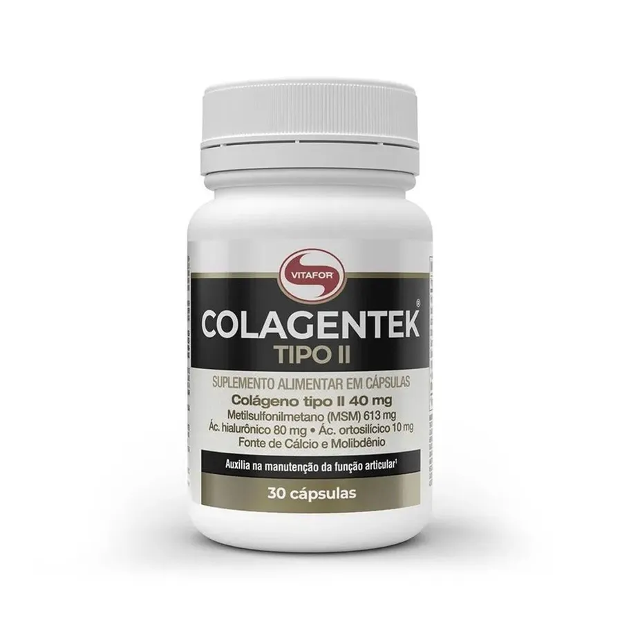 Vitafor Colagentek Tipo II - 30 Cápsulas