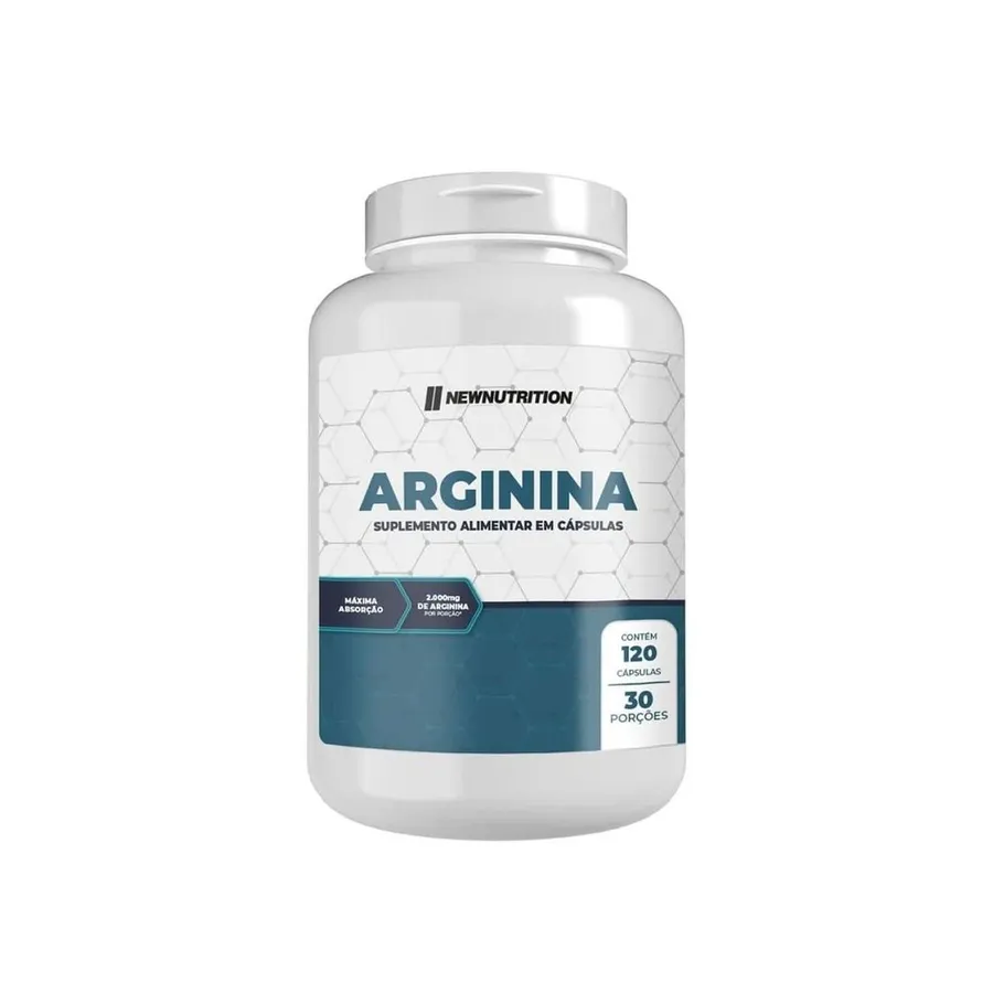 NewNutrition Arginina - 120 Cápsulas