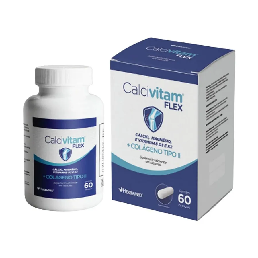 Herbamed Calcivitam Flex - 60 Cápsulas