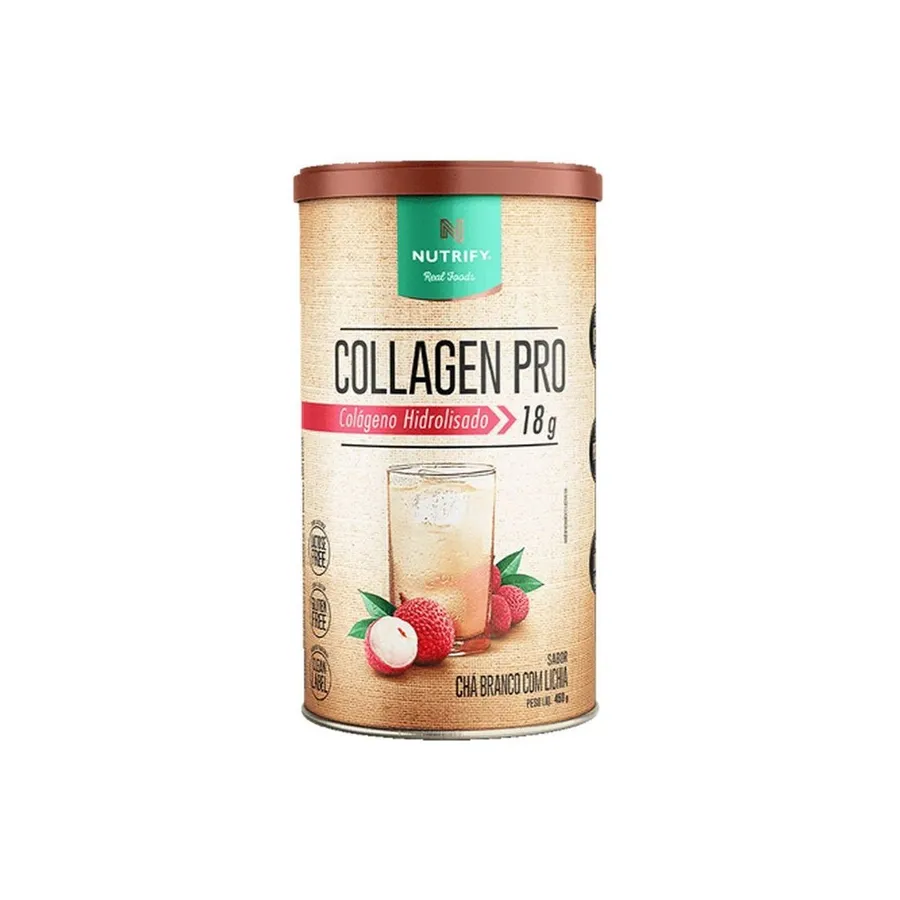 Nutrify Collagen Pro - Chá Branco com Lichia 450g