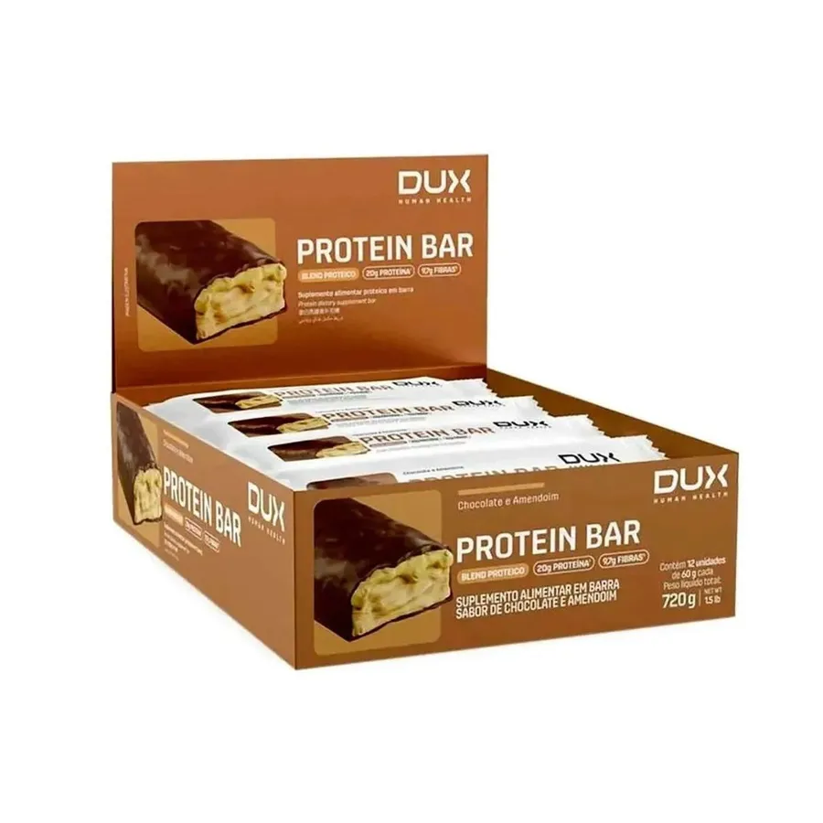 Dux Nutrition Protein Bar - 12 Unidades 60g — foto 5
