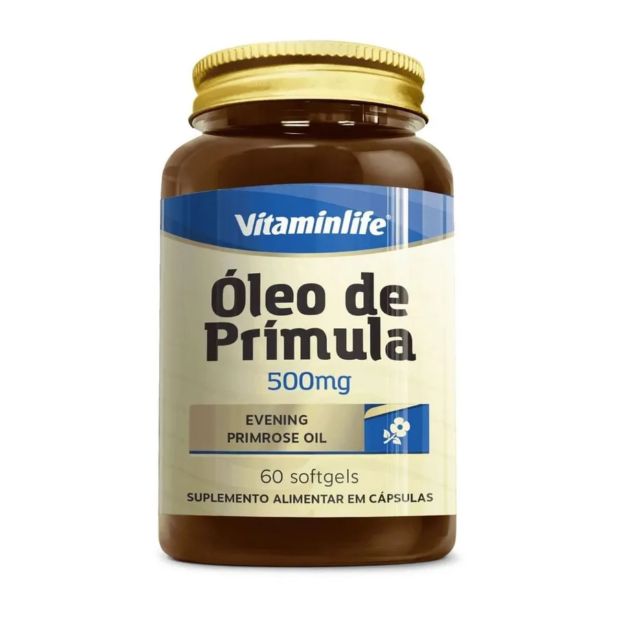 VitaminLife Óleo de Prímula - 60 Softgels