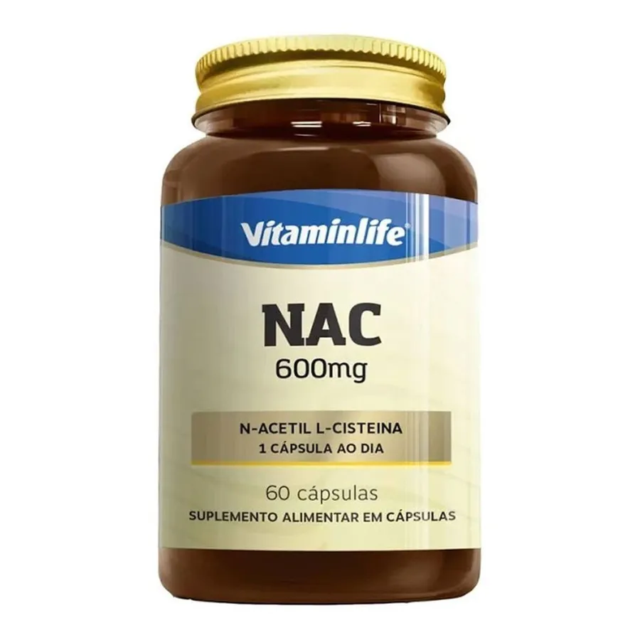 VitaminLife NAC 600mg - 60 Cápsulas