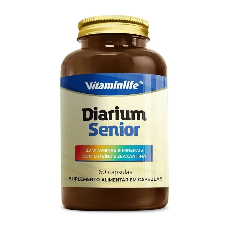 VitaminLife Diarium Senior - 60 Cápsulas