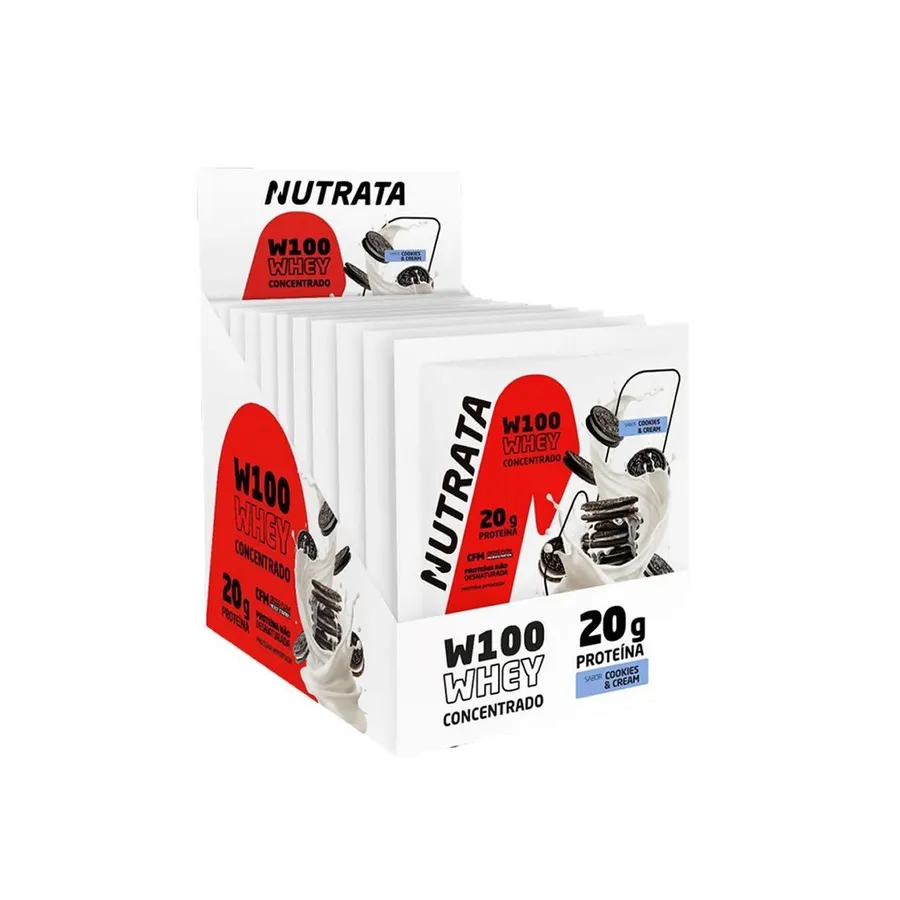 Nutrata W100 Whey Concentrado - 12 Sachês 30g — foto 5