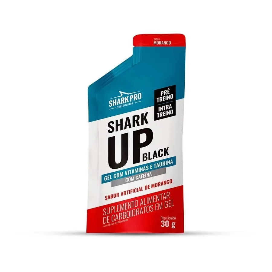 Shark Pro Shark Up Black Gel - 1 Sachê 30g