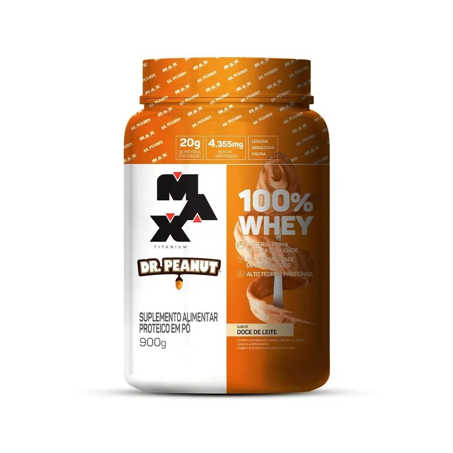 Max Titanium 100% Whey Dr. 900g — foto 4