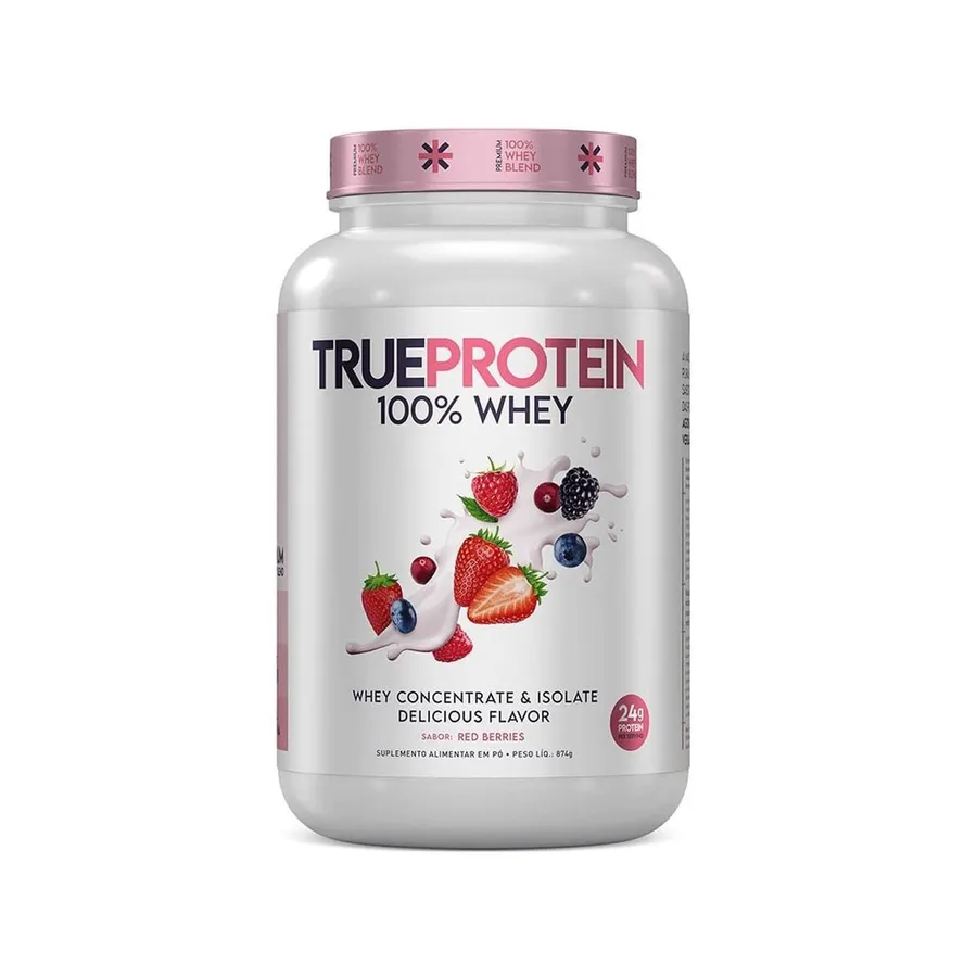 True Source True Protein 100% Whey - Red Berries 874g
