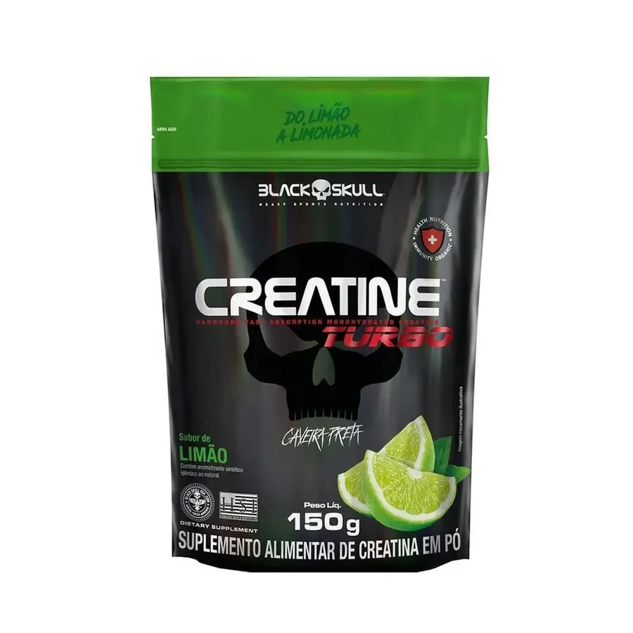 Black Skull Creatine Turbo - Refil 150g — foto 4