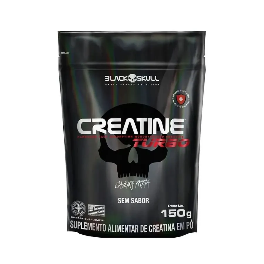 Black Skull Creatine Turbo - Refil 150g — foto 5