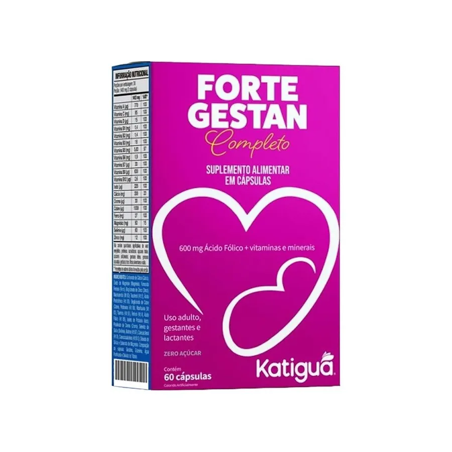 Katiguá Fortegestan Completo - 60 Cápsulas
