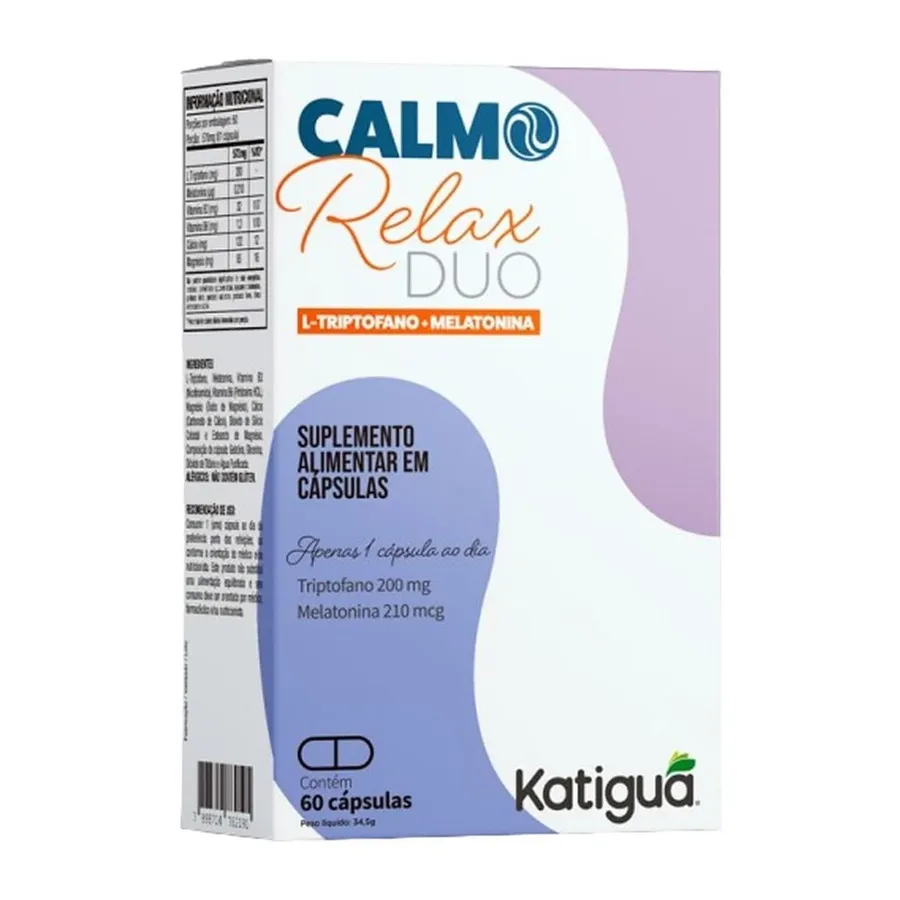 Katiguá Calmorelax Duo - 60 Cápsulas