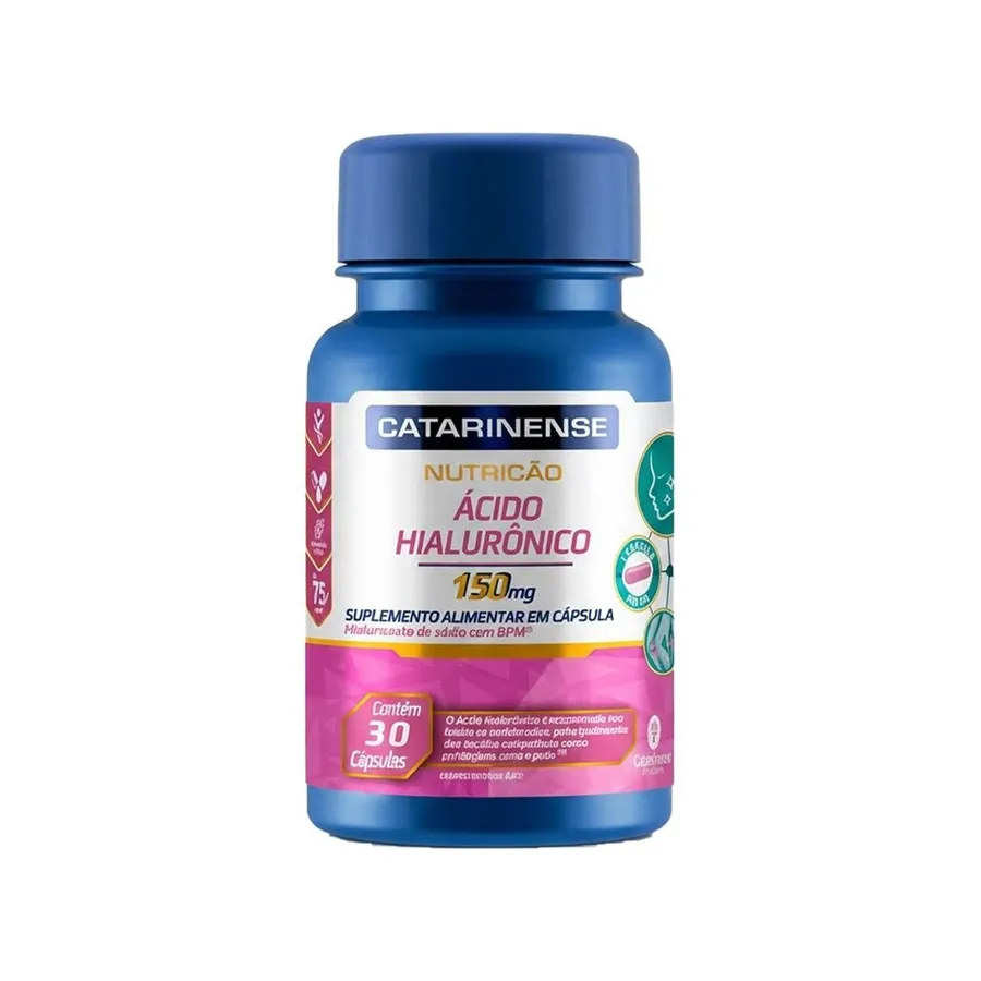 Catarinense Nutrição Acido Hialurônico - 30 Cápsulas