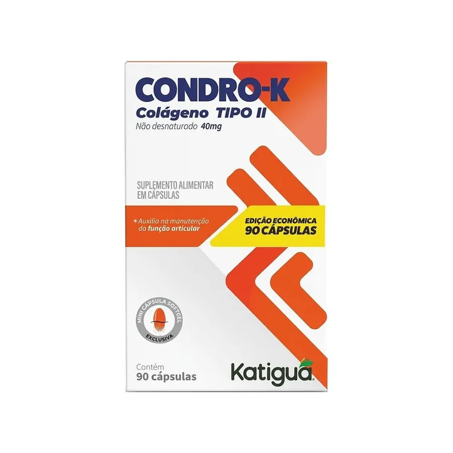 Katiguá Condro-K Colágeno Tipo II - 90 Cápsulas