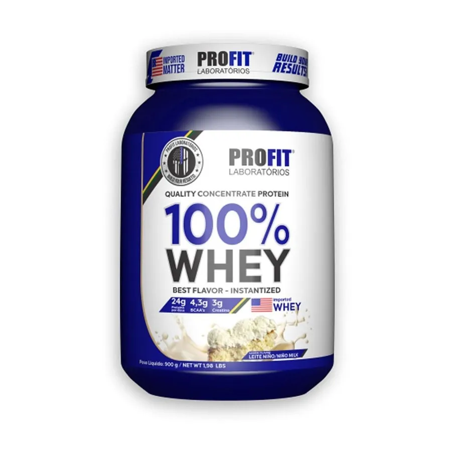 Profit 100% Whey Concentrate - Leite Ninõ 900g
