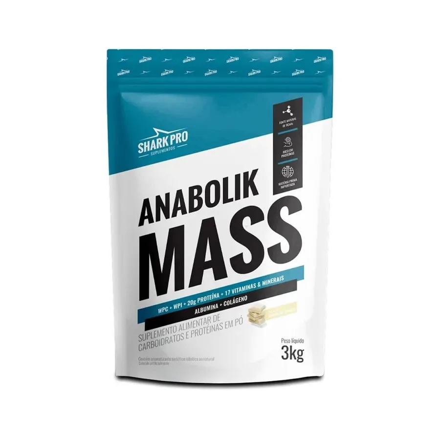 Shark Pro Anabolik Mass - Refil 3000g — foto 3