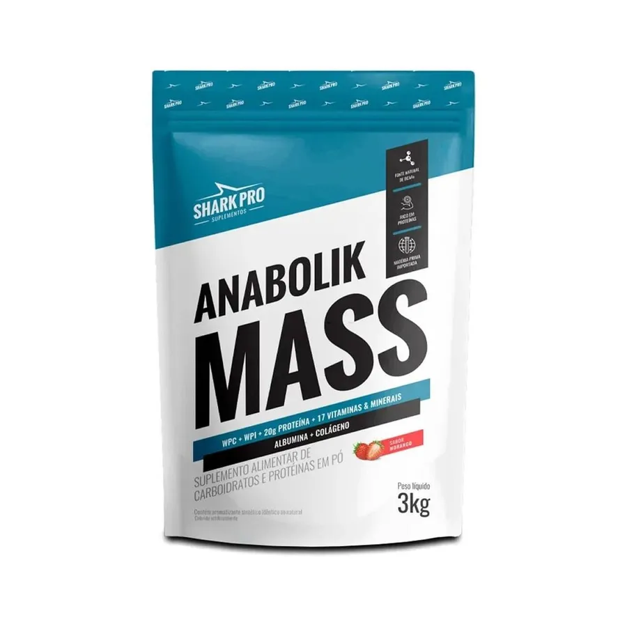 Shark Pro Anabolik Mass - Refil 3000g — foto 5
