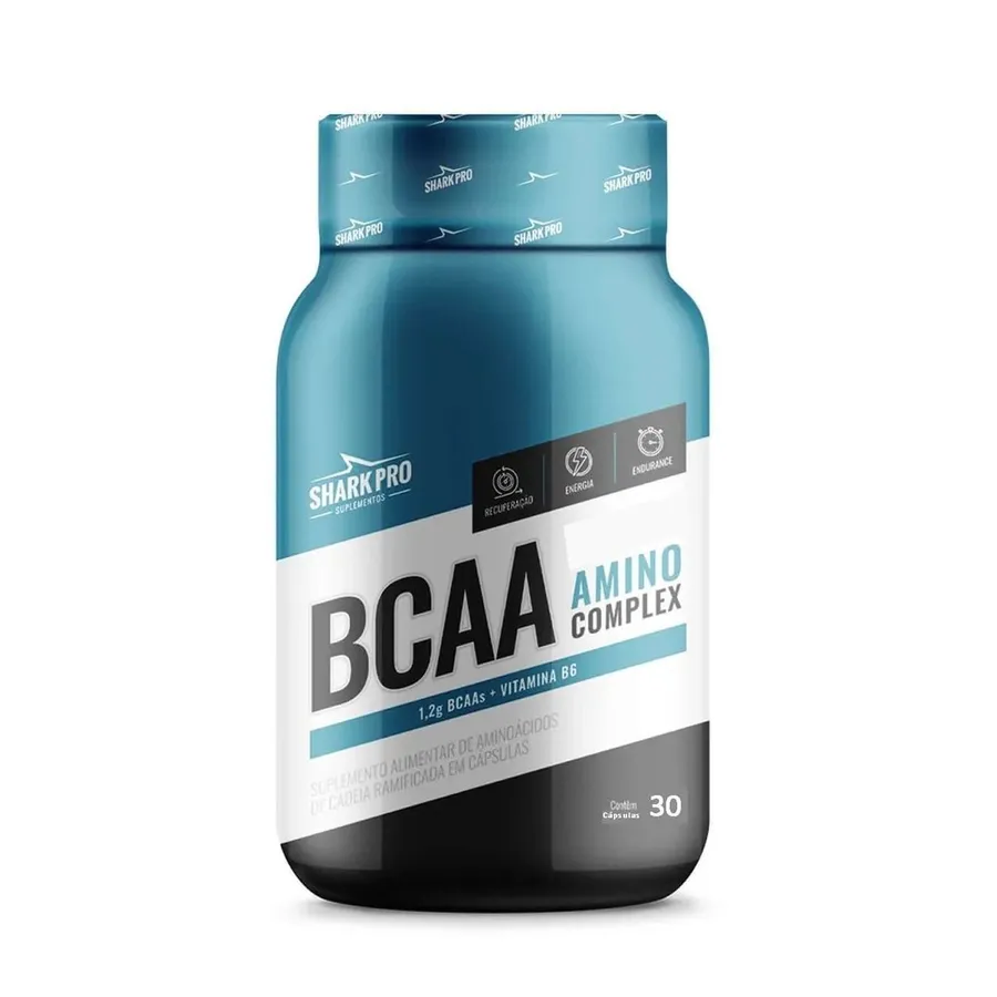 Shark Pro Bcaa Amino Complex - 30 Cápsulas