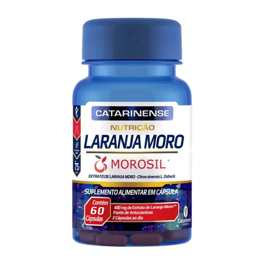 Catarinense Nutrição Laranja Moro - 60 Cápsulas