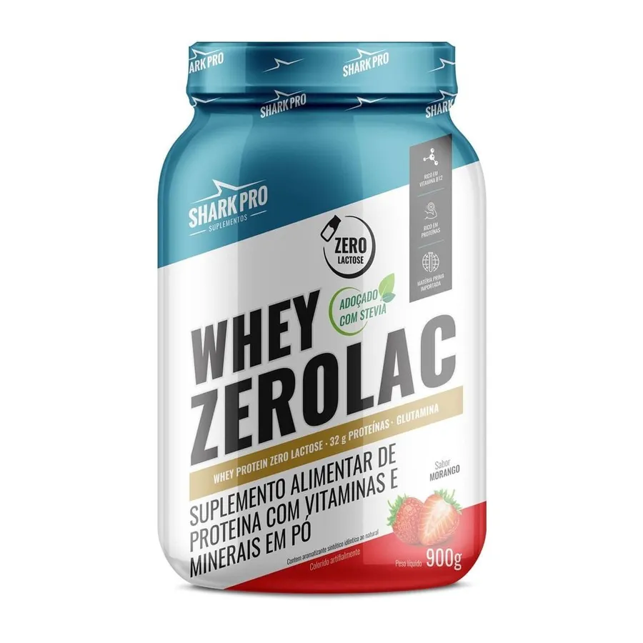 Shark Pro Whey ZeroLac 900g — foto 5