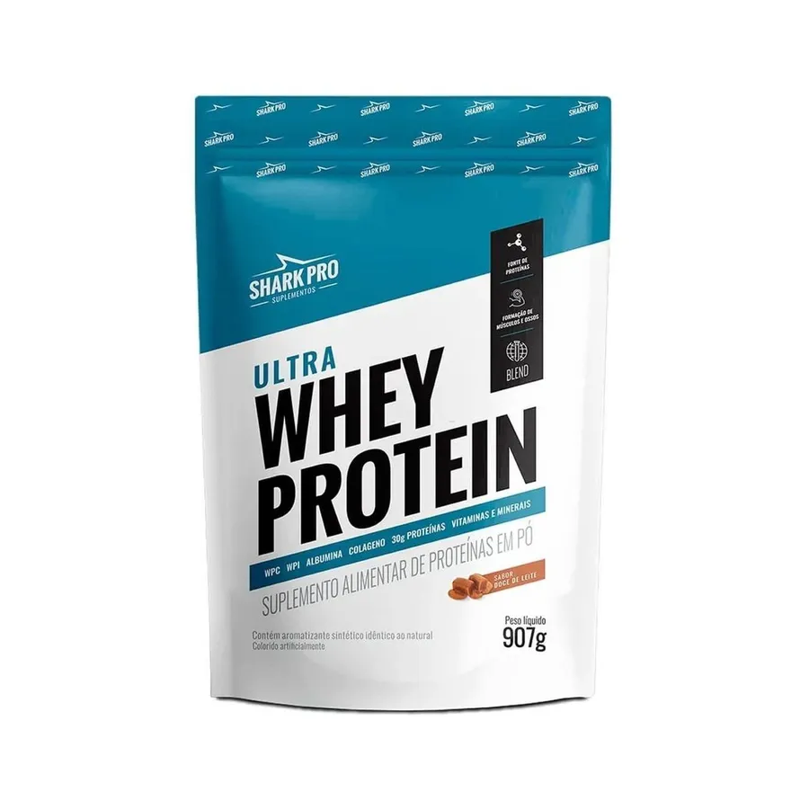 Shark Pro Ultra Whey Protein - Refil 907g — foto 5