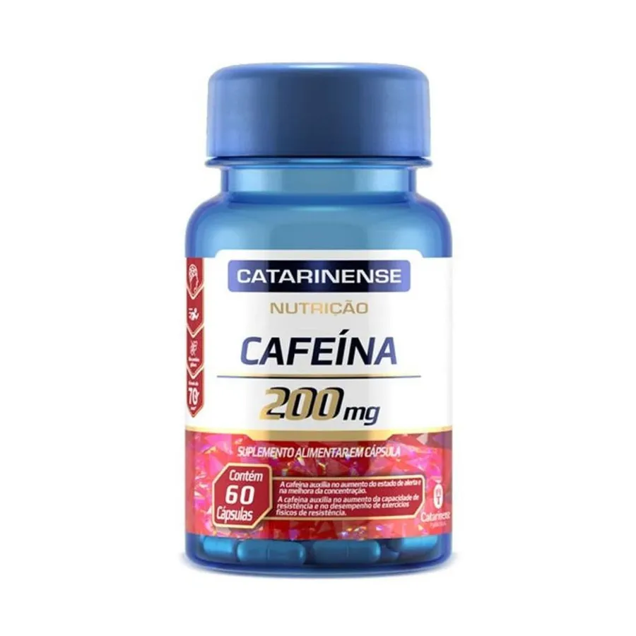 Catarinense Nutrição Cafeína - 60 Cápsulas