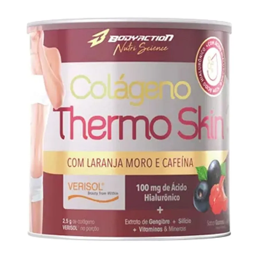 BodyAction Colágeno Thermo Skin - Guaraná Com Açaí 200g