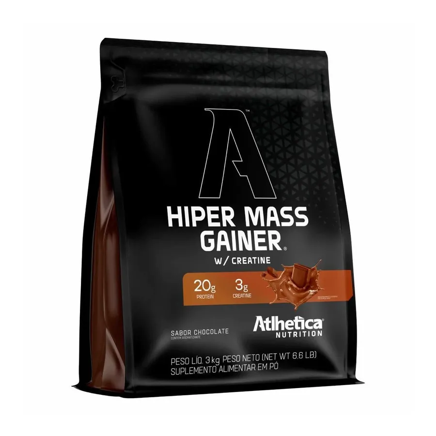 Atlhetica Nutrition Hiper Mass Gainer W/Creatine - Refil 3000g