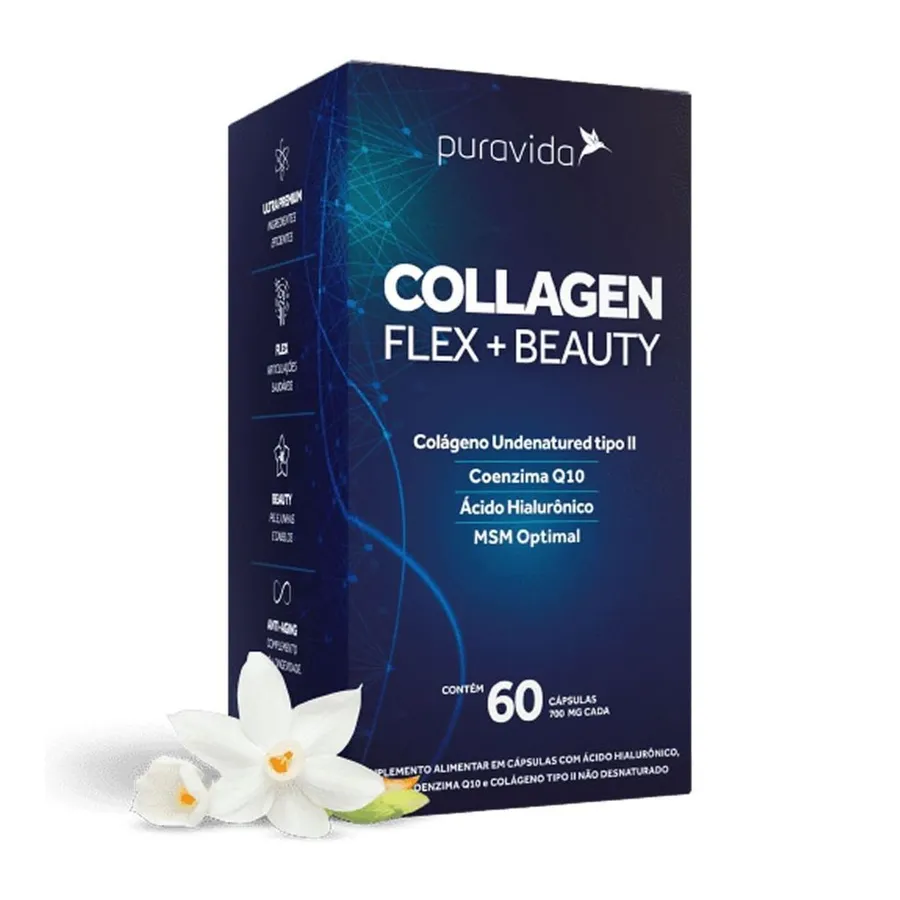 Puravida Collagen Flex Beauty - 60 Cápsulas