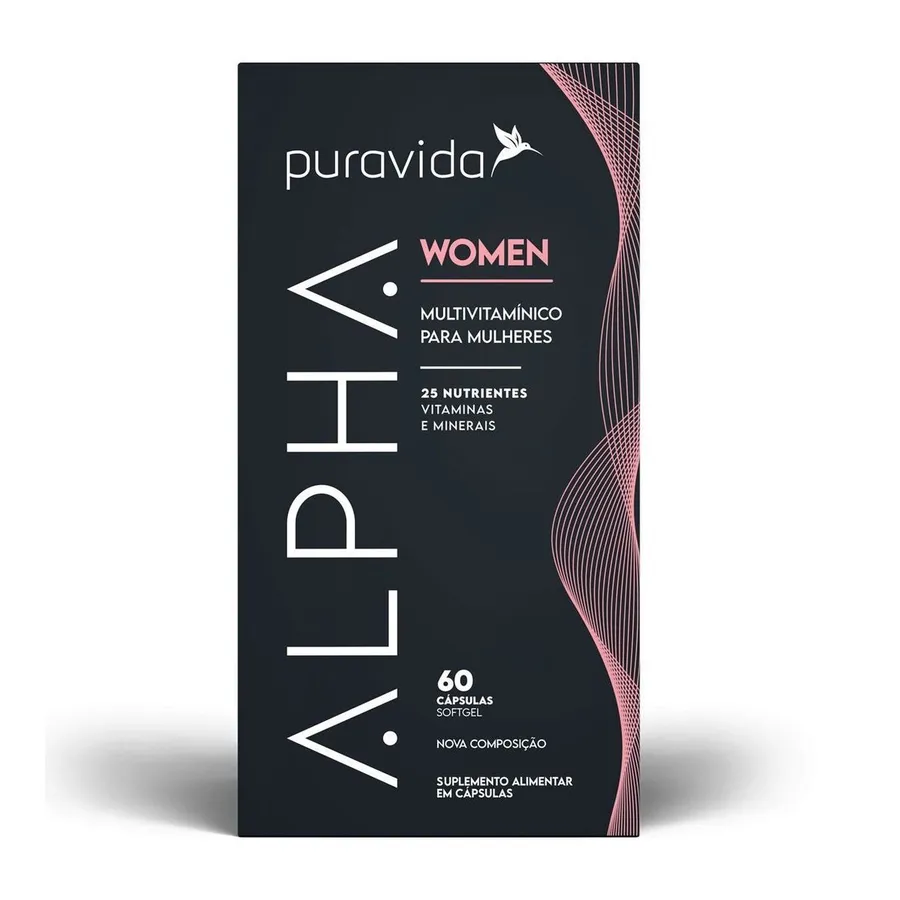Puravida Alpha Women - 60 Cápsulas