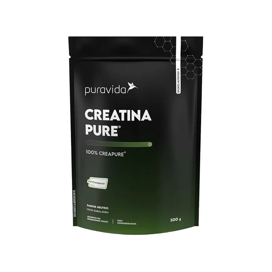 Puravida Creatina Creapure - Refil 300g