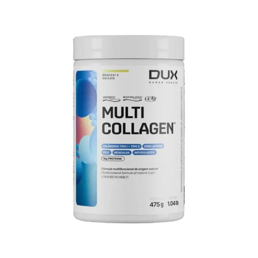 Dux Nutrition Multi Collagen - Abacaxi com Hortelã 475g