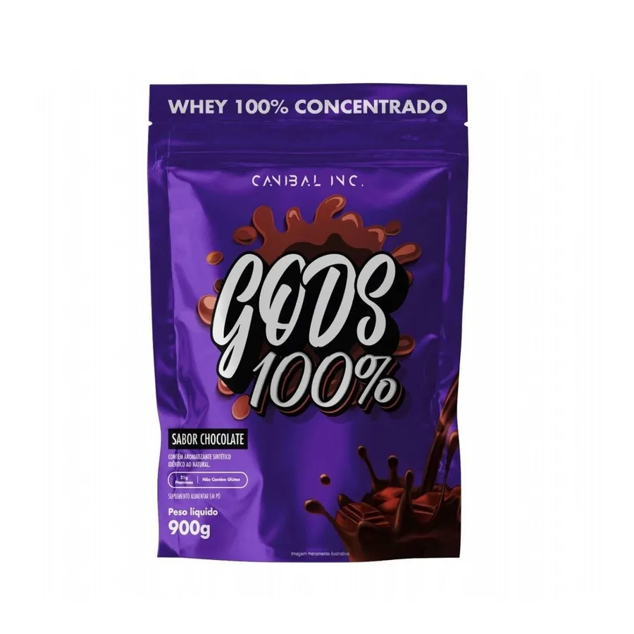 Canibal Gods Whey 100% - Refil 900g