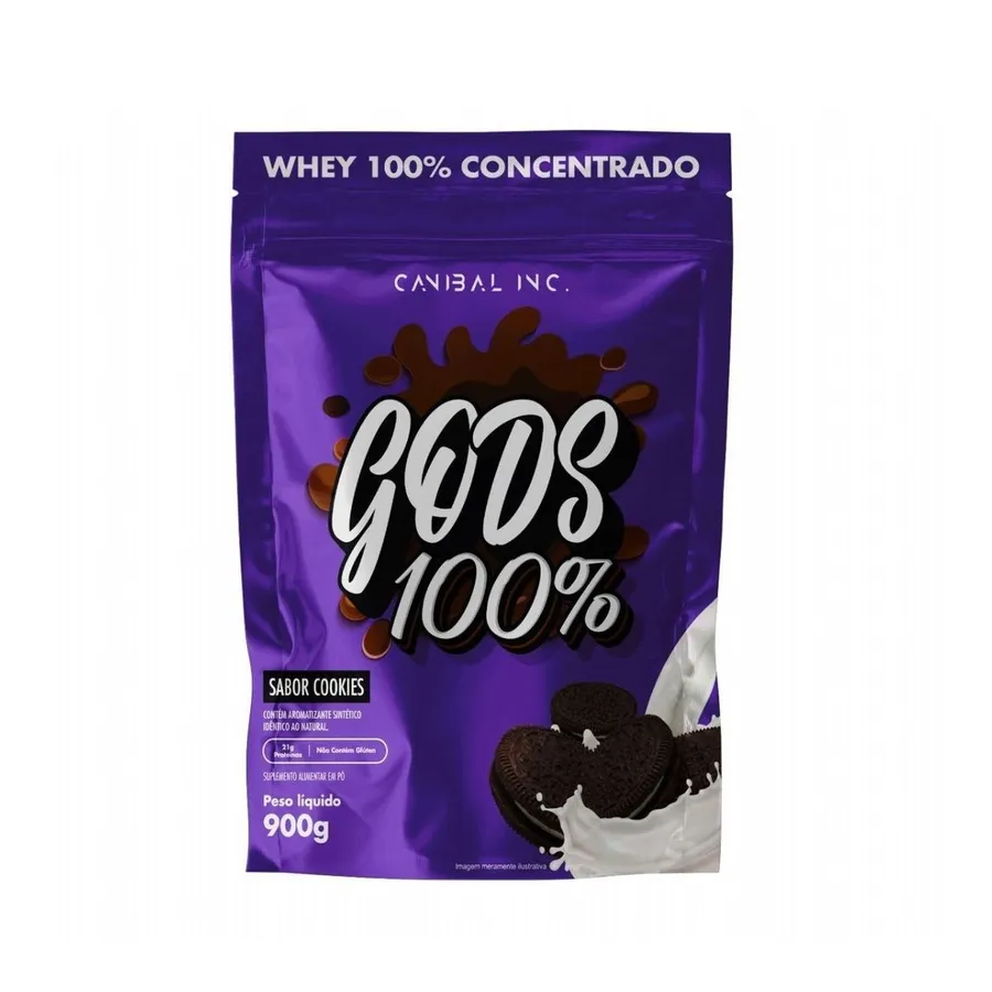 Canibal Gods Whey 100% - Refil 900g — foto 4