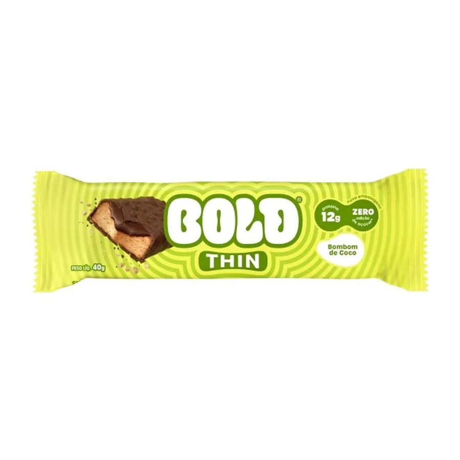 Bold Barra Proteina Thin - 1 Unidade & 40g — foto 4