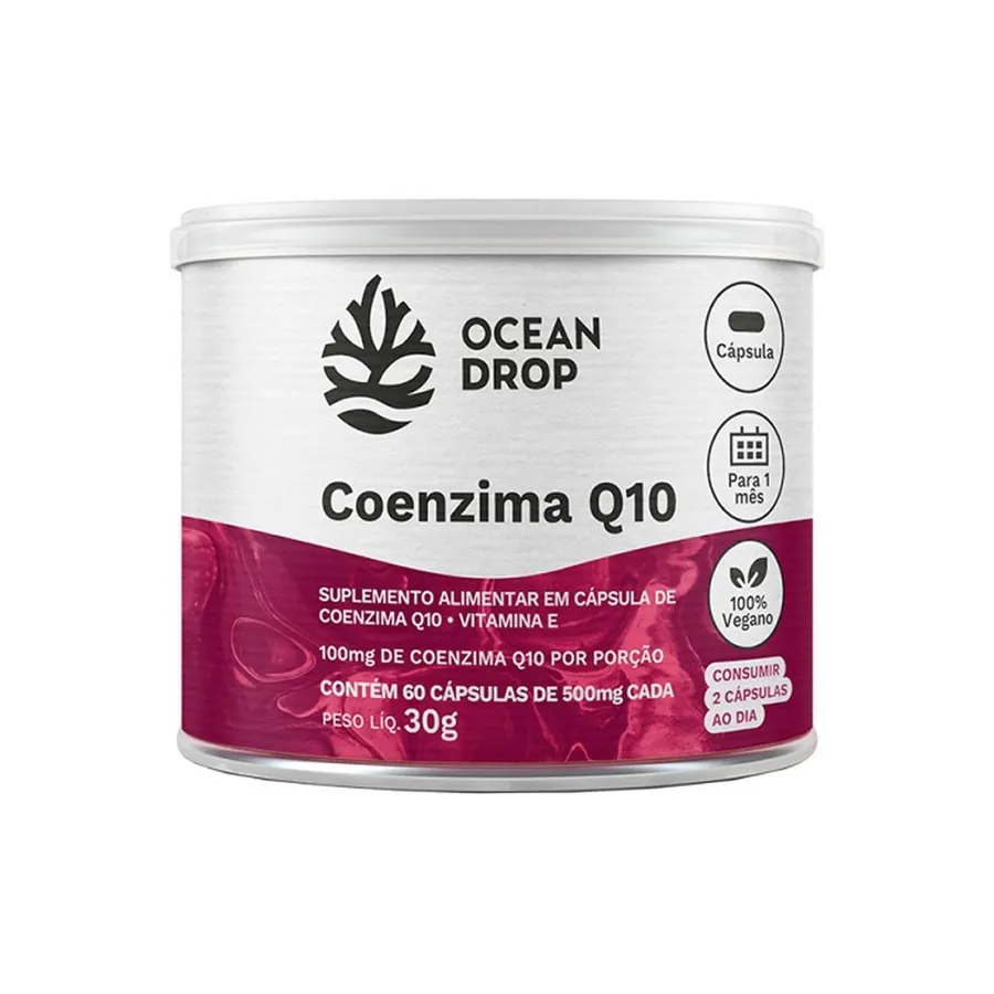 Ocean Drop Coenzima Q10 - 60 Cápsulas