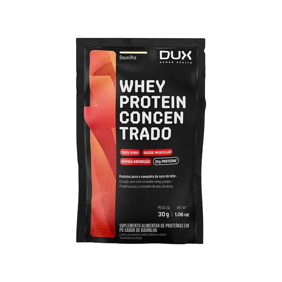 Dux Nutrition Whey Protein Concentrado - 1 Sachê 30g — foto 3