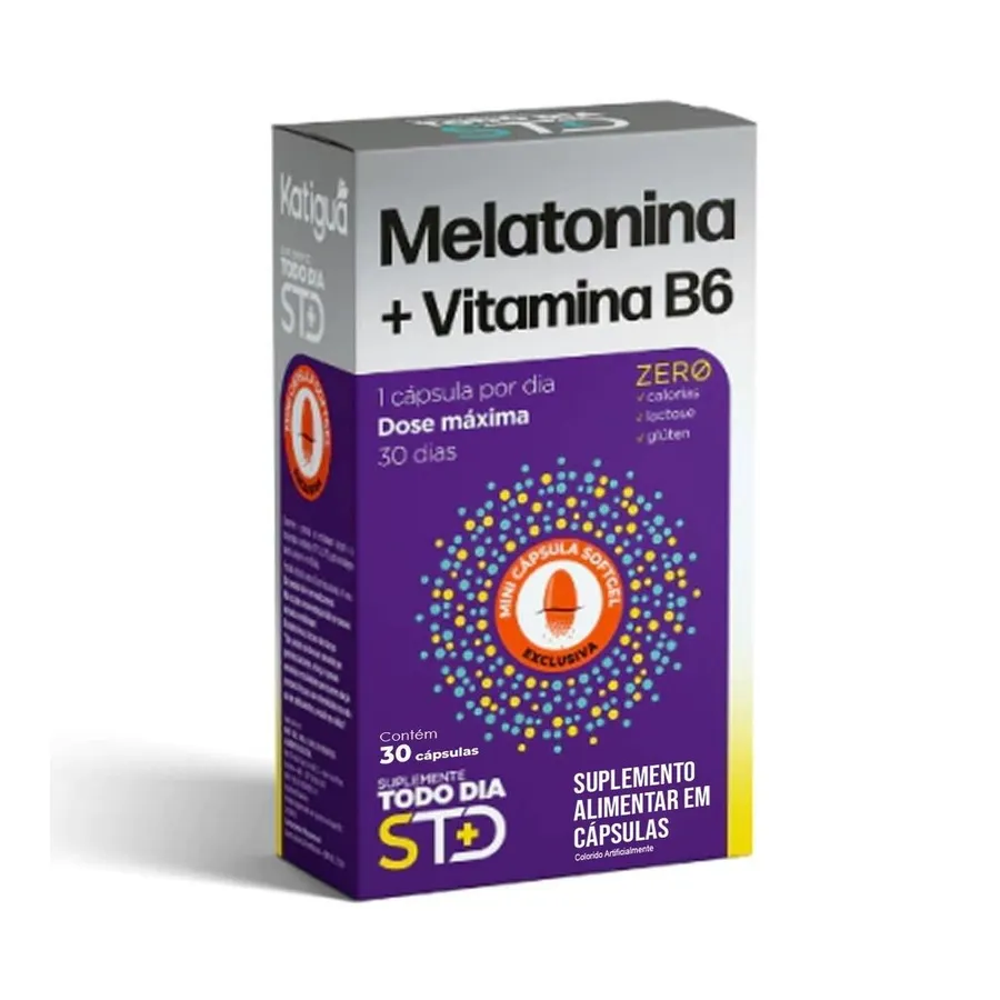 Katiguá Melatonina 210mcg - 30 Cápsulas