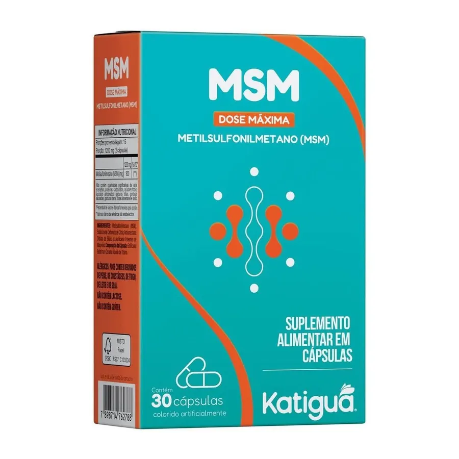 Katiguá MSM Dose Máxima - 30 Cápsulas