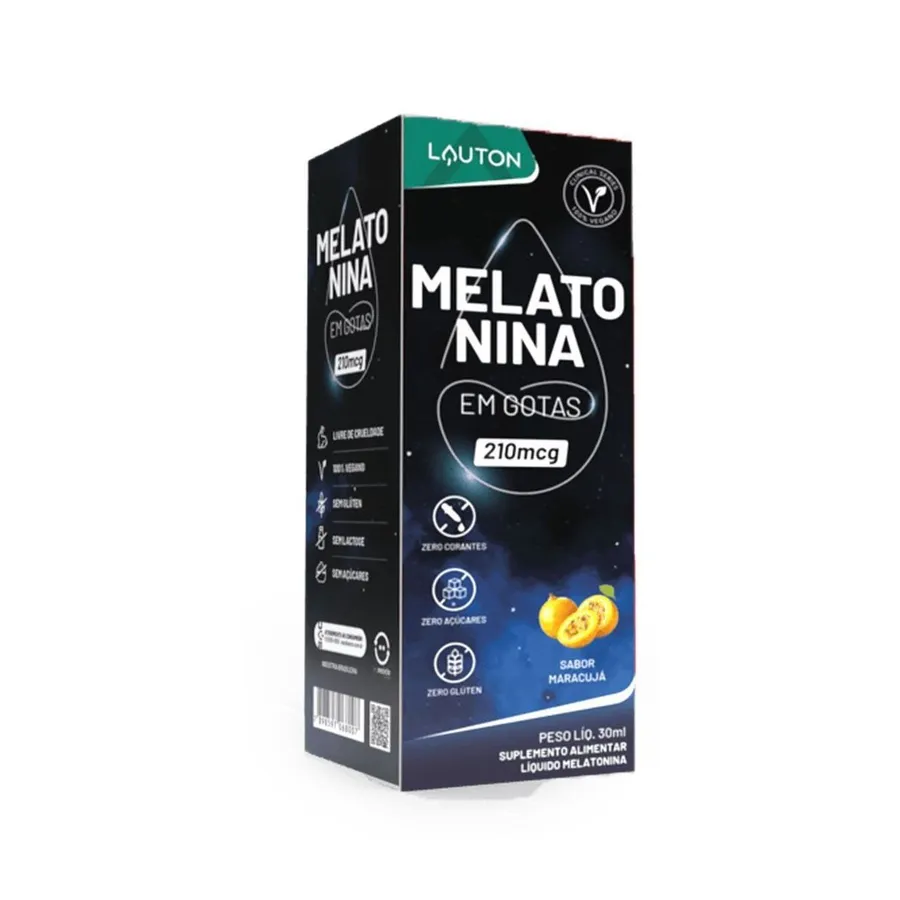 Lauton Melatonina - 210mcg Maracujá 30ml