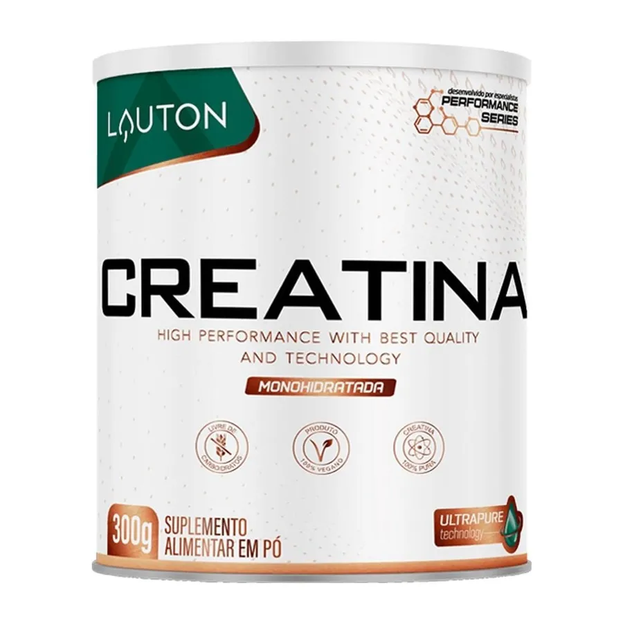 Lauton Nutrition Creatina 100% Pure - Sem Sabor 300g
