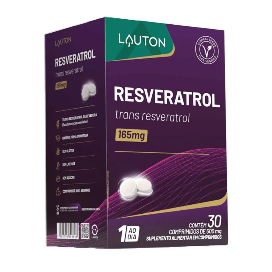 Lauton Nutrition Resveratrol - 30 Comprimidos