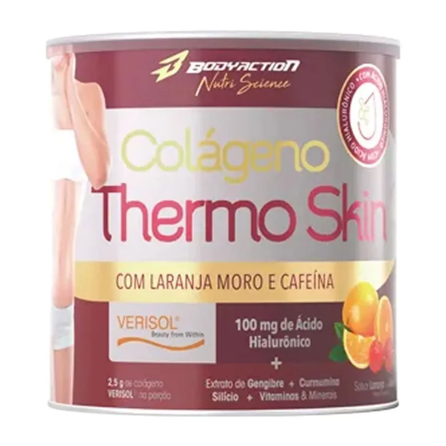 BodyAction Colágeno Thermo Skin - Laranja com Acerola 200g