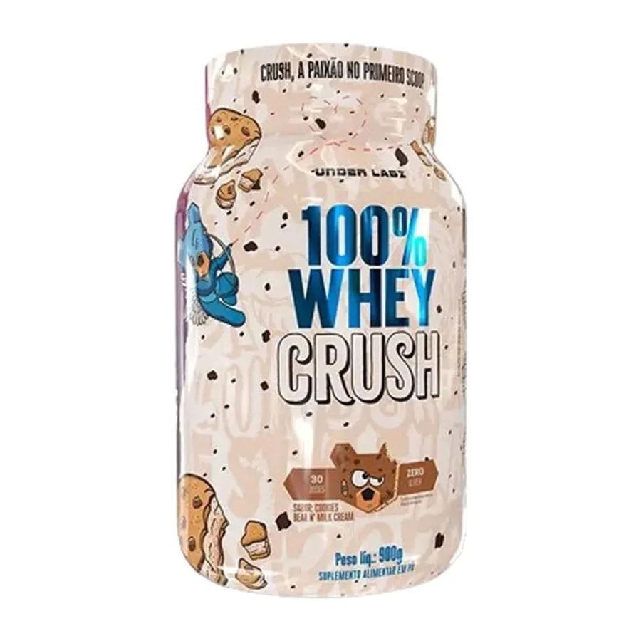 Under Labz 100% Whey Crush - Cookies Bear & Milk Cream 900g