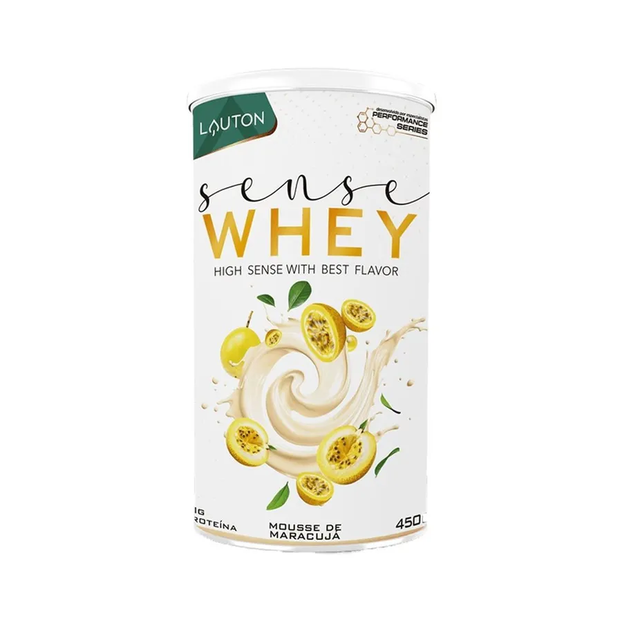 Lauton Sense Whey - Mousse de Maracujá 450g